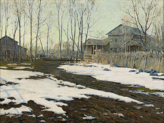 Федорович Владимир Николаевич. Начало весны